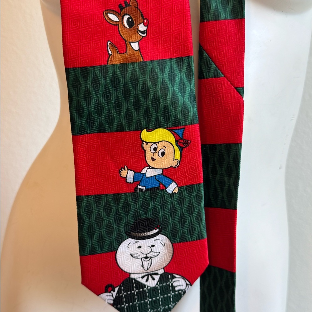 Rudolph the Red Nosed Reindeer vintage Christmas tie.